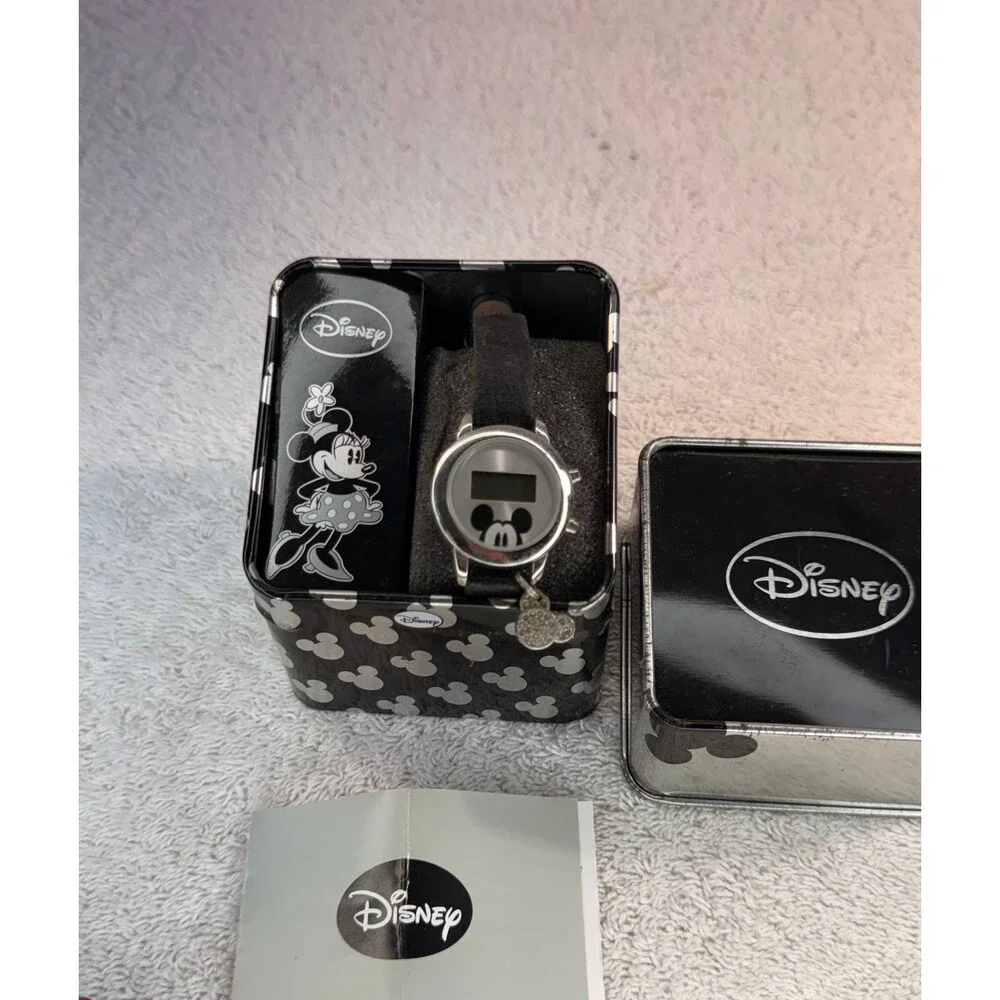 Disney Silver and Black Watch